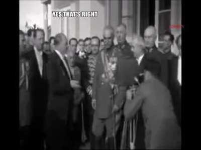 Reza shah and Ataturk 1934