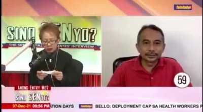 mareng doris was too stunned to speak 😆