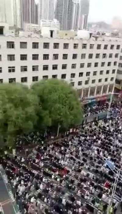 2021年5月13日青海西宁市开斋节盛况！