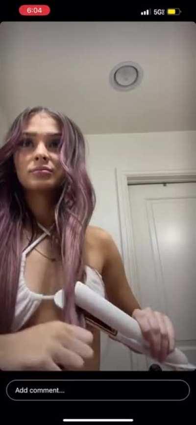 Little Nip Slip (IG Live)