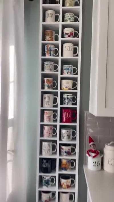 Look at all my mugs!!!
