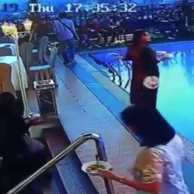 Walking without looking