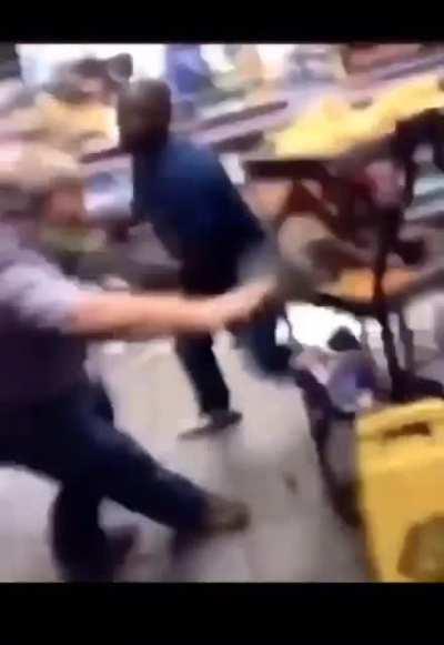 Racist gets taken down a peg