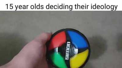 They just believe in whatever they feel at the time