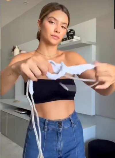 Трусы вместо бикини. У - универсальность