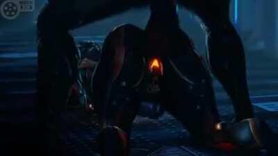 valkyr getting fucked from behind