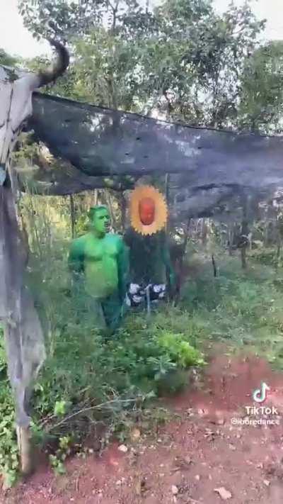 I don't know how to react to this 