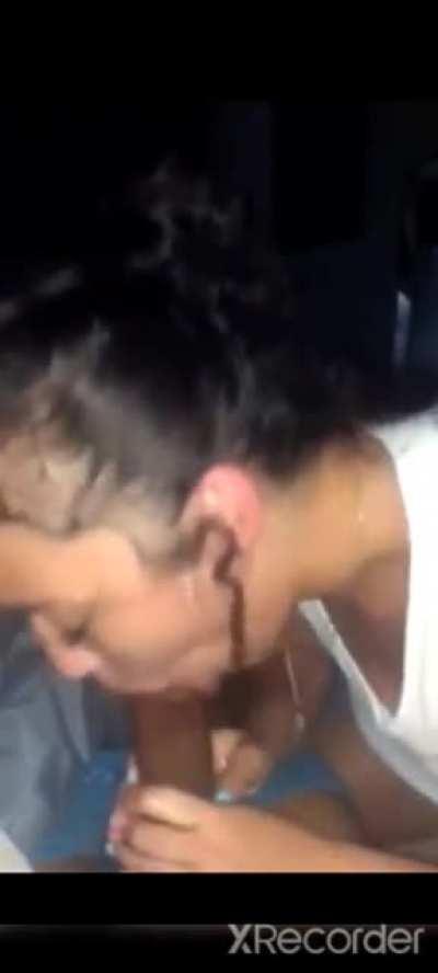 Freaky ass bitch y'all want her dropbox come add me (renfromtha6ix) Snapchat 😋😘