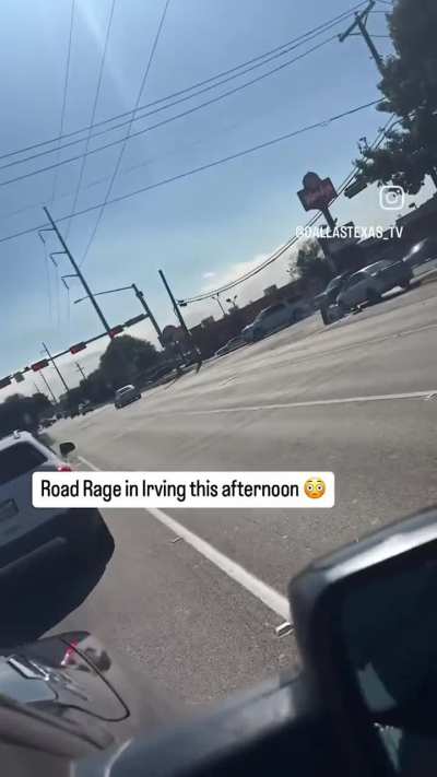 Road rage between a Civic and a Corolla