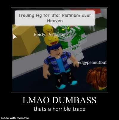 what a horrible trade my guy (1/2)