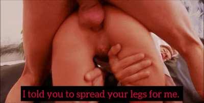 Daddy gets angry when he has to repeat himself 🥺