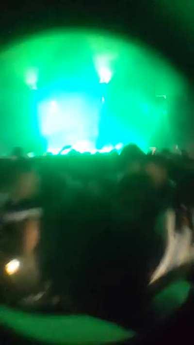 Sky - from the pits of the Charlotte show