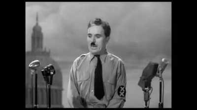 Charlie Chaplin's speech from 