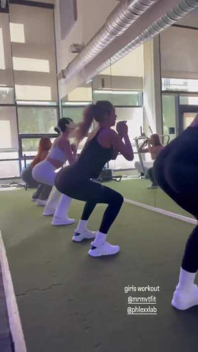 Stassie, girls workout 