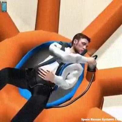 High rise parachute safety system