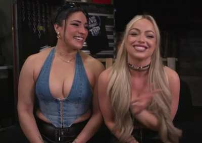 Raquel Rodriguez and Liv Morgan