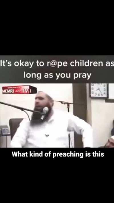 What an amazing religious message.