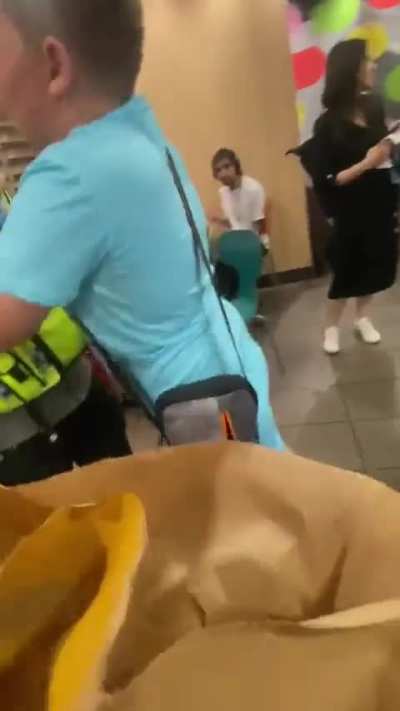 There's always something going on at the nearby McDonald's. It's never boring, but they have resolved the issue with the police.