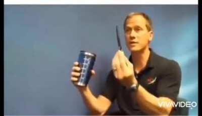 Astronaut Forgets Gravity Exists
