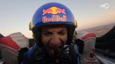 Congratulations to Dario Costa who became the first person ever to fly a plane through TWO tunnels!