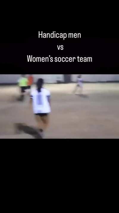 Still not fair as they are using three legs...