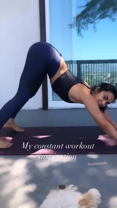 Camila Mendes got a perfect arch