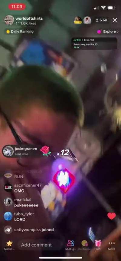 DAMN there goes the wholesome shit