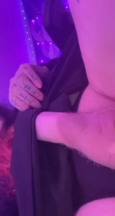 like whats under my skirt?? ;p