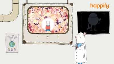 An animated, simple meditation