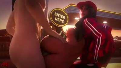 At the Pit Stop with Ruby (RexxArt) [Fortnite]