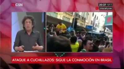 C5N, el atentado a Bolsonaro, y el amor.