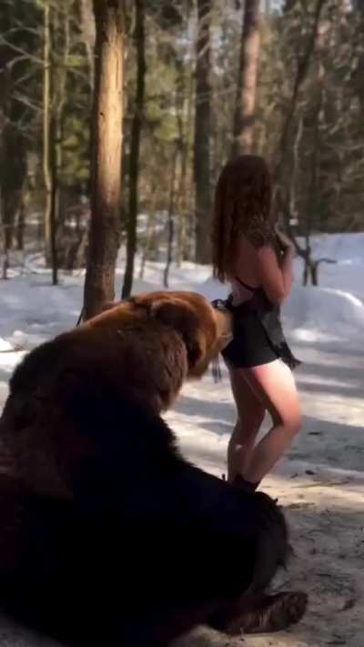 UNBG. She must be wearing berry scented perfume.