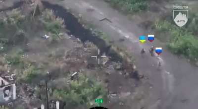 (Pokrovsk Area) Ukrainian soldier infiltrates a sabotage unit, eliminates two Russians from behind