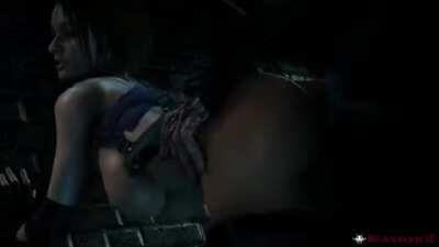 Jill Valentine vs Nemesis (beastlyjoe)