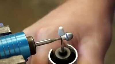 A rusty nail to a sword