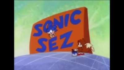 Solid advice from sonic