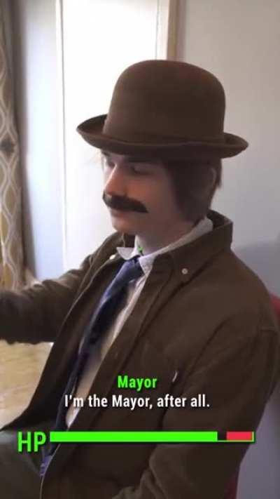 Mayor . enforcer of law !