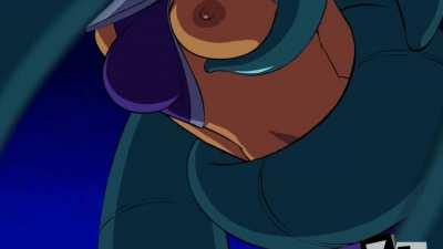 Starfire Gets Fucked and Bukakked by Tentacles