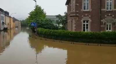 Mersch Center Completely Flooded