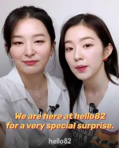 200709 Hello82 Instagram Update with IRENE & SEULGI