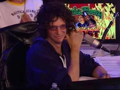 Sal hammers everybody - including Beth O - at the Baba Booey Roast (2006).