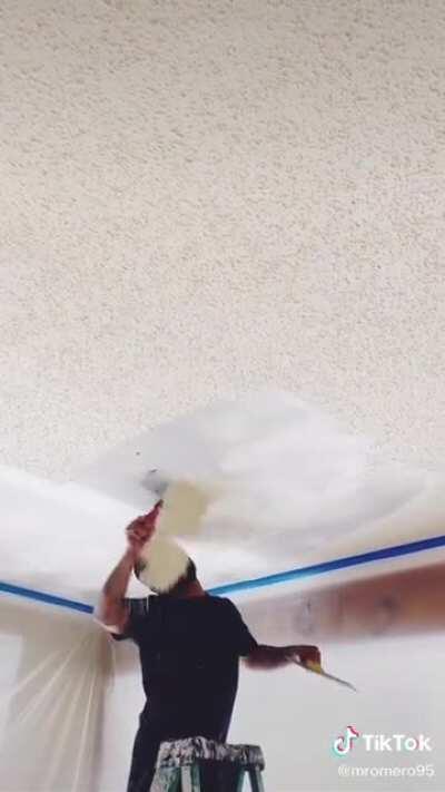 removing popcorn ceilings