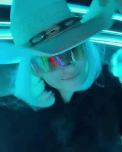 Nina ig post from burning man