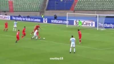 Billy Gilmour skills vs Luxembourg