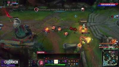 The most disgusting Kata play in the History of League of Legends