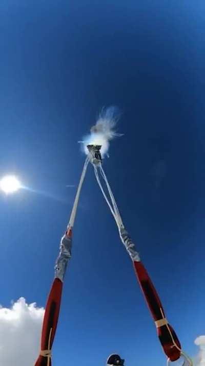 Destroy your chute in a stunt.