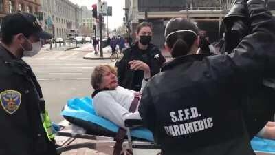 SF man attacks elderly Chinese woman