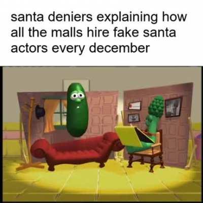 santa deniers be like: source? just trust me bro