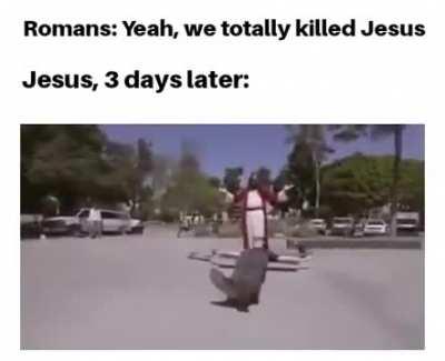 Skateboarding for our sins.