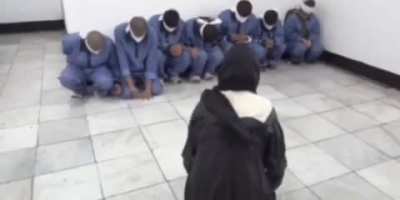 In Iran, 7 men were arrested on charges of 'group rape', and according to Law, they were forced to beg for mercy and forgiveness from the girl.